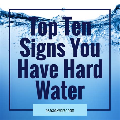 local water hard test|signs you have hard water.